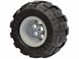 Wheel 43.2 x 28 Balloon Small with Black Tire 43.2 x 28 S Balloon Small (6580 / 6579) / Light Bluish Gray