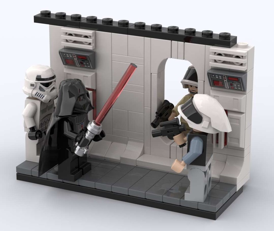 Lego SW Logo Minifig Module-4: Boarding the Tantive IV