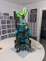 Asteroid Deflection Tower - Moonbase collaboration
