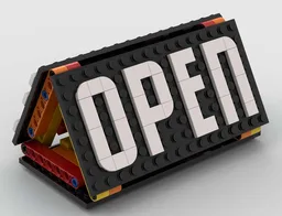 Flip Message Black Board