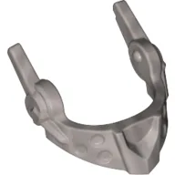 Headwear Accessory Visor (Nexo Knights) / Flat Silver