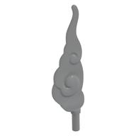 Lego Cloud / Dust with Bar / Light Bluish Gray