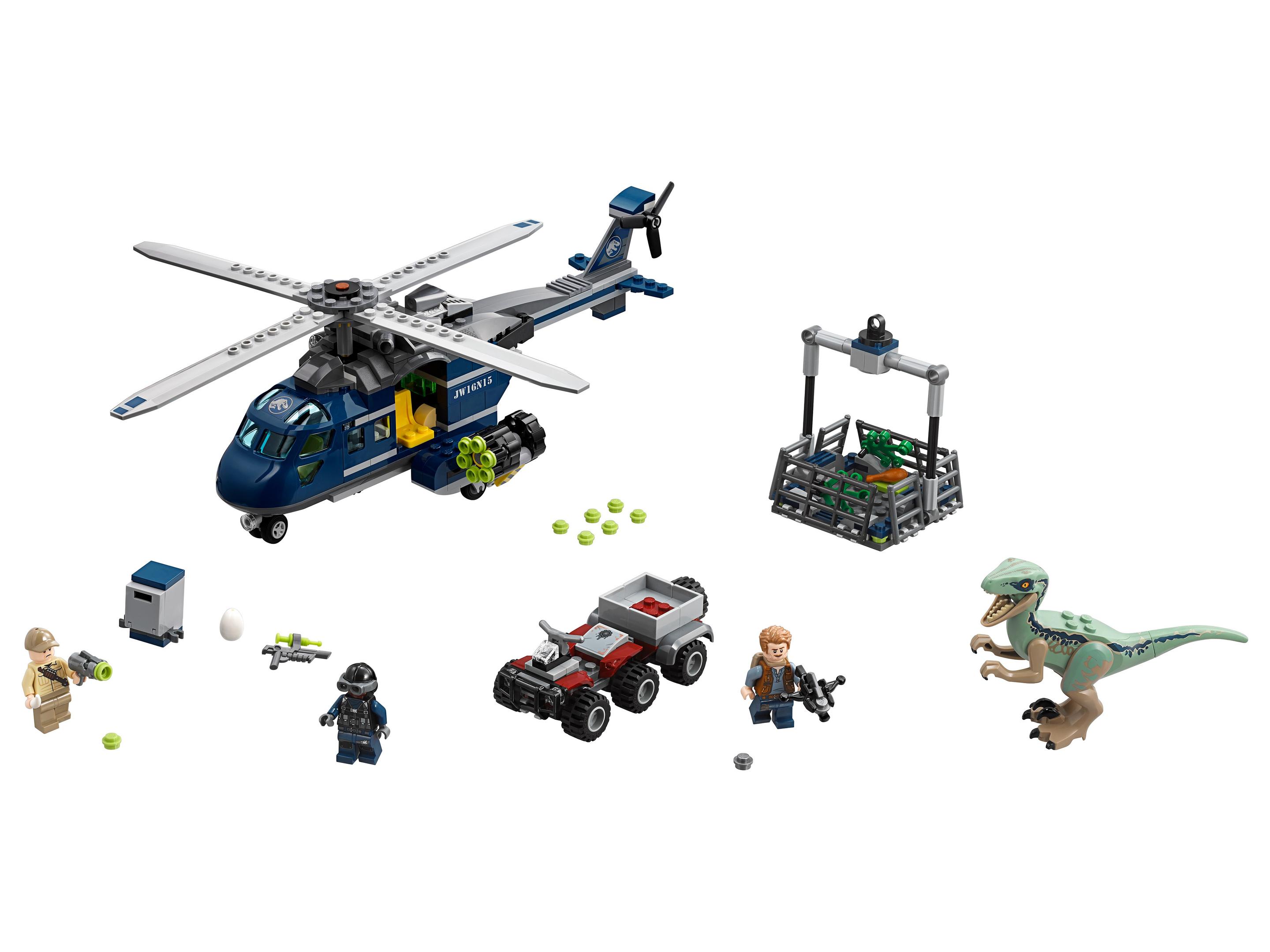 Lego Blue's Helicopter Pursuit