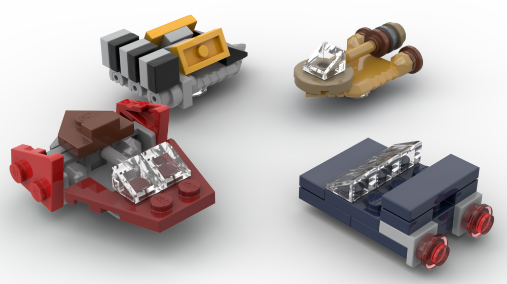 Lego Nano Landspeeders