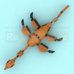 31129 Alternate build Plesiosaurus