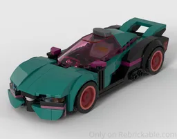 42639 MOC (Andrea's Sports Car)