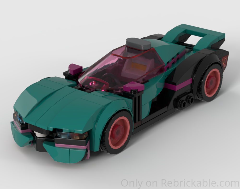 Lego 42639 MOC (Andrea's Sports Car)