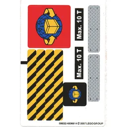 Sticker Sheet for Set 7992-1 / [No Color/Any Color]