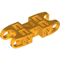 Technic Axle and Pin Connector 2 x 5 with Two Ball Joint Sockets / Bright Light Orange