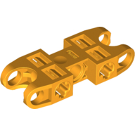 Lego Technic Axle and Pin Connector 2 x 5 with Two Ball Joint Sockets / Bright Light Orange