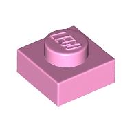 Lego Plate 1 x 1 / Bright Pink