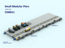Small Modular Piers - Basic Set - CSM011