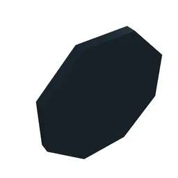 Road Sign Clip-on 2 x 2 Octagon / Black