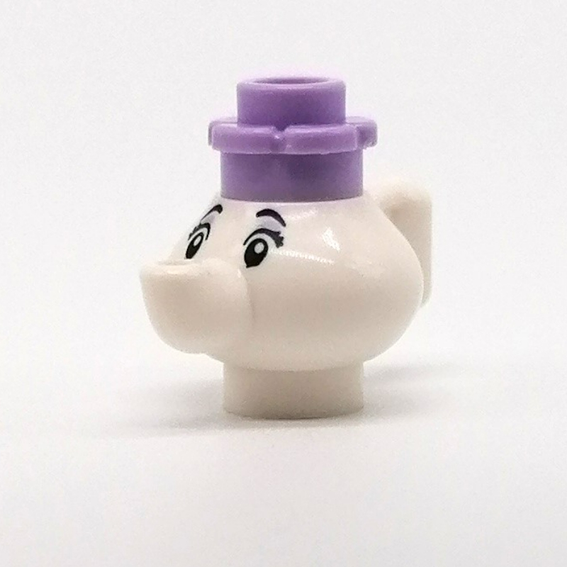 Lego Mrs. Potts, Lavender Lid