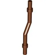Bar 6L with Stop Rings and Double Bent / Reddish Brown