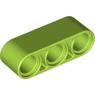 Technic Beam 1 x 3 Thick / Lime