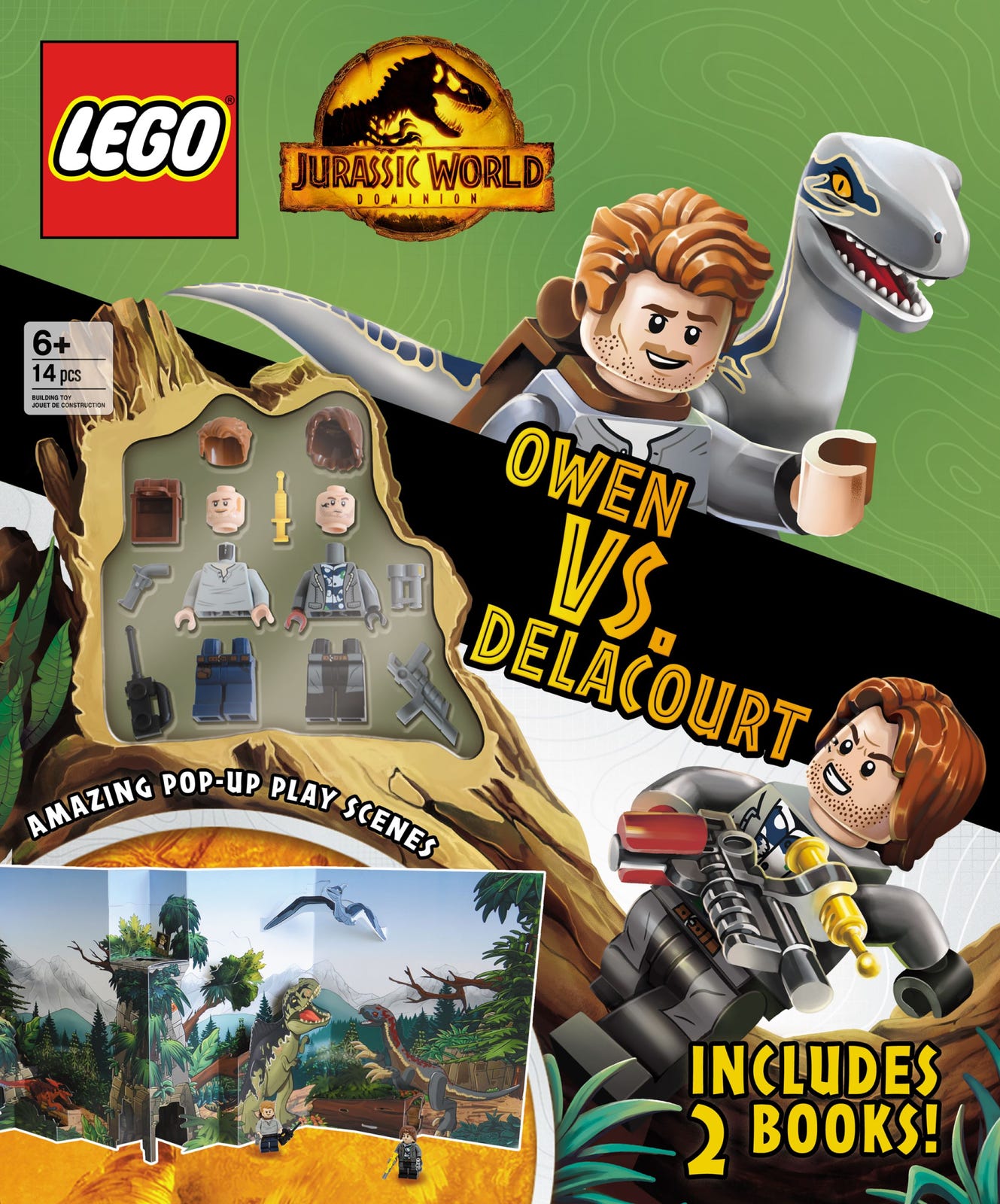 Lego Jurassic World: Activity Landscape Box