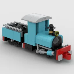 Narrow Gauge 0-4-0 Steam Locomotive