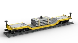 Center Drop Train Car