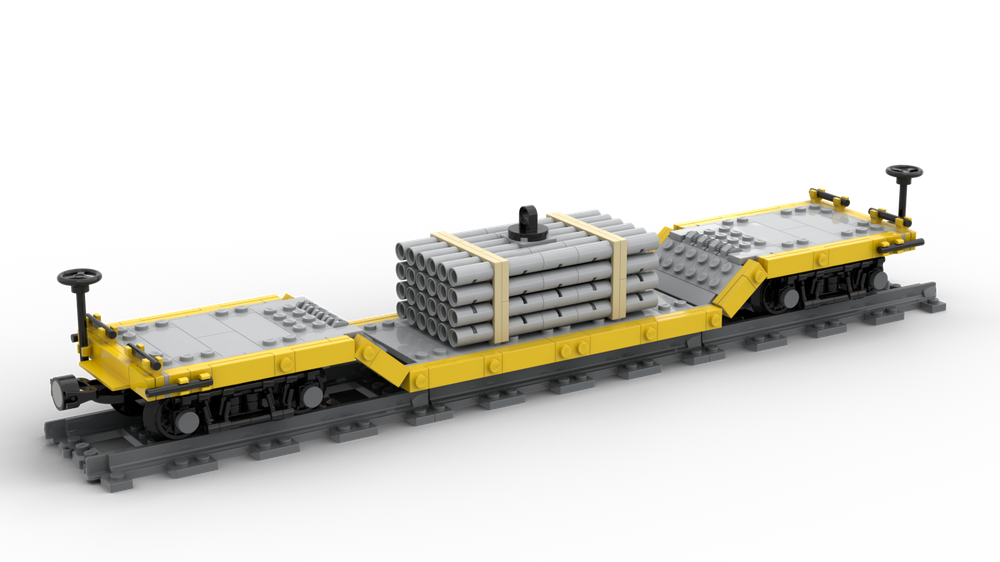 Lego Center Drop Train Car