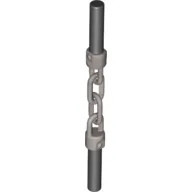 Weapon Nunchucks with Silver Chain Pattern