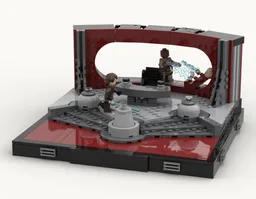 Palpatine's arrest diorama