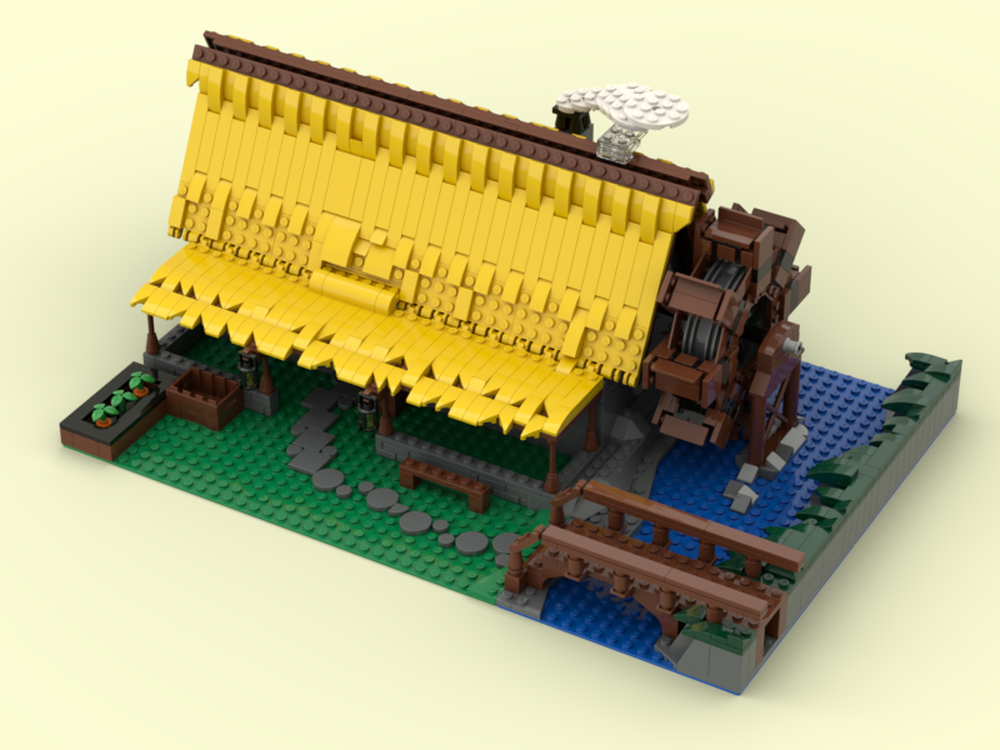 Lego Medieval Blacksmith Workshop