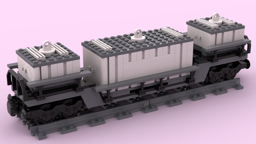 Lego Flatbed Traincar