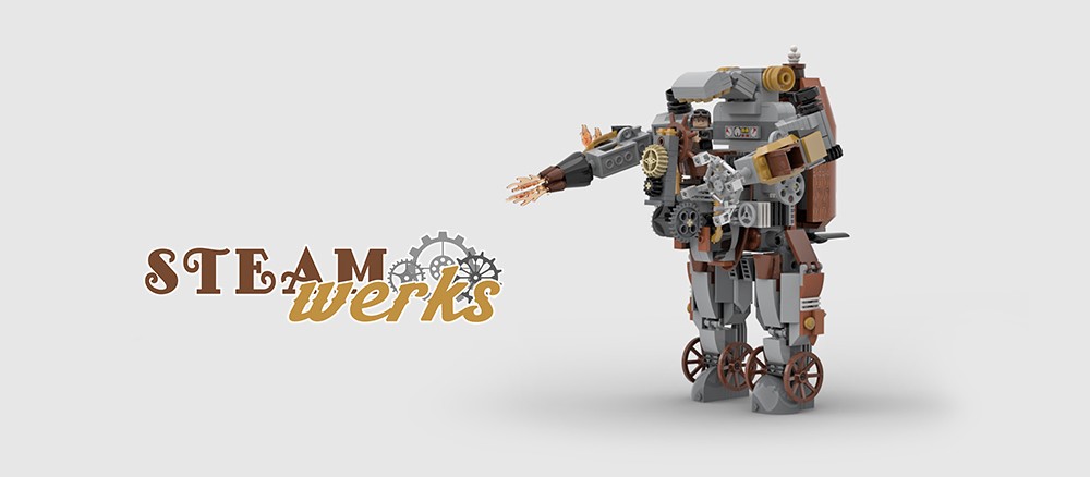 Lego SteamWerks: Construction Mech MD-I