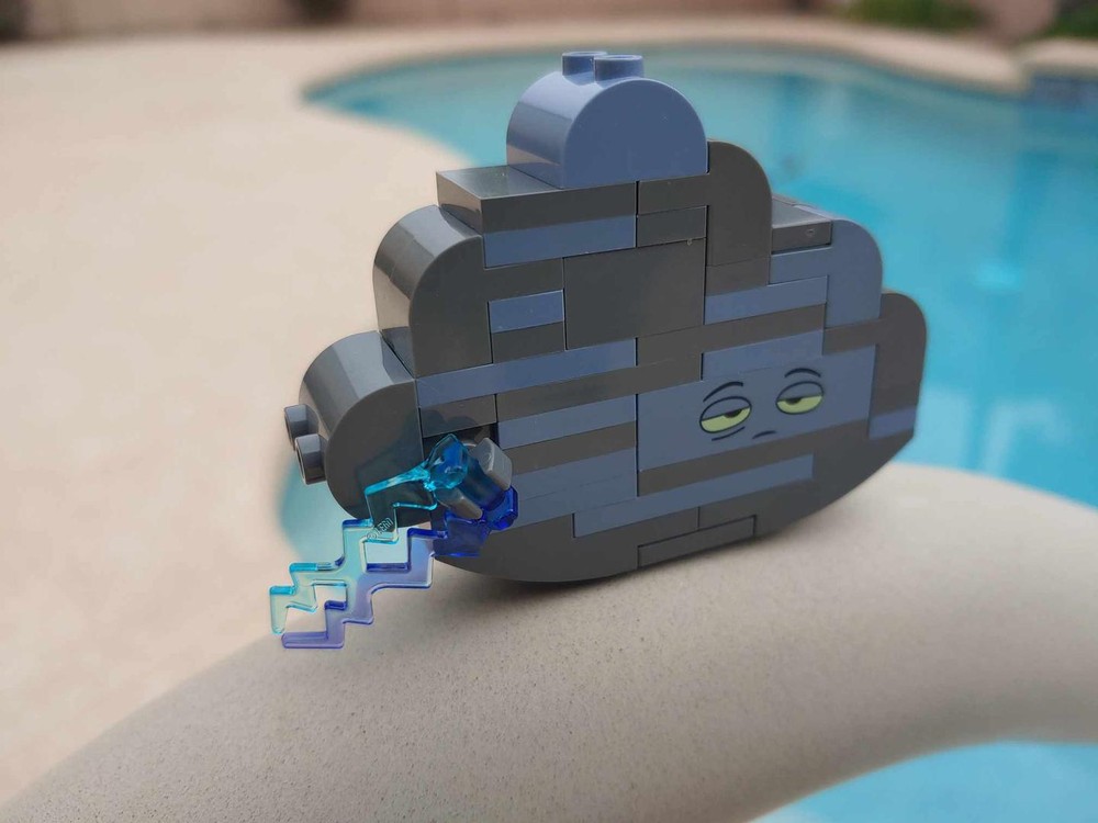 Lego Sad Cloud