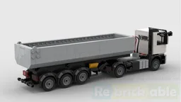 Tipper trailer & 4x4 tractor