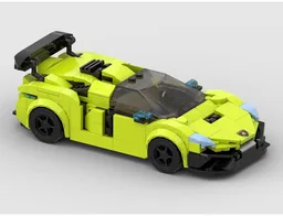 Lamborghini Huracan Lime version modified