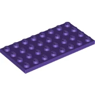 Plate 4 x 8 / Dark Purple