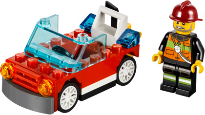 Lego Fire Car