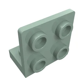 Bracket 1 x 2 - 2 x 2 Inverted / Sand Green