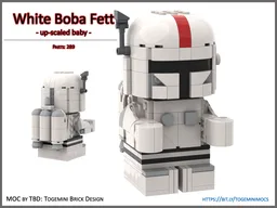 White Boba - up-scaled baby