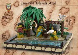 🏝️ ISLAND LIFE - BEACHSIDE FOOD SHELTER! 🐚