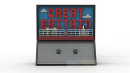 F1 Wall Display (Great Britain)