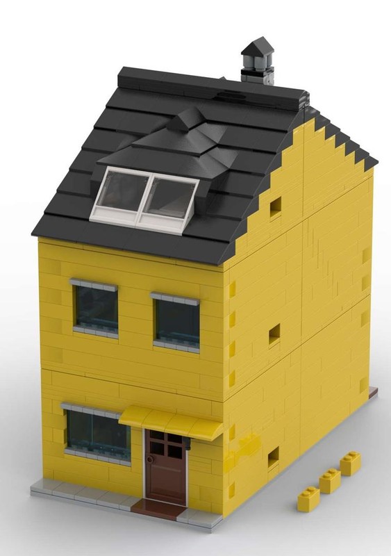 Lego Reihenhaus Gelb / Townhouse