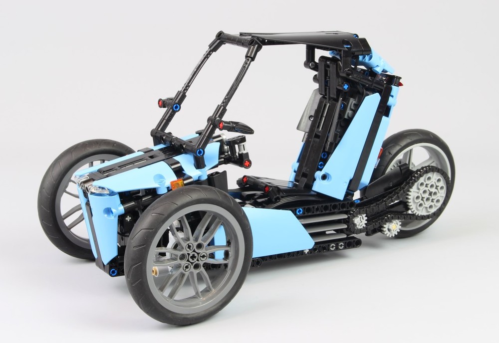 Lego Leaning Tricycle