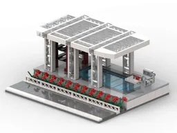 modern pool
