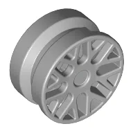 Wheel 11 x 6 with 8 'Y' Spokes [Plain] / Light Bluish Gray