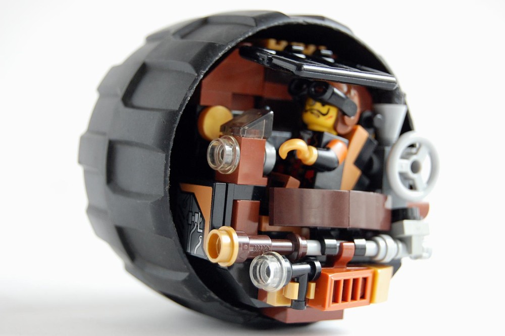 Lego Steampunk Monowheel
