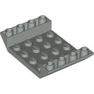 Brick Sloped Inverted 45° 6 x 4 Double with 4 x 4 Recessed / Light Gray