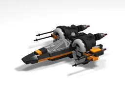 Chibi X-Wing T70 Black