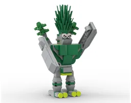 11021- Green Robot