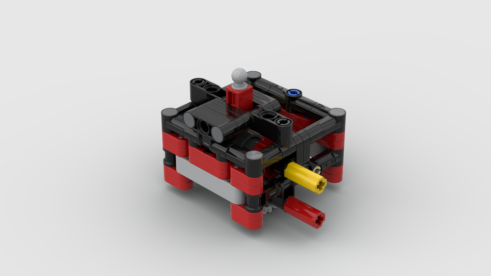 Lego 3-speed manual gearbox