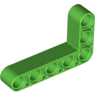 Lego Technic Beam 3 x 5 L-Shape Thick / Bright Green