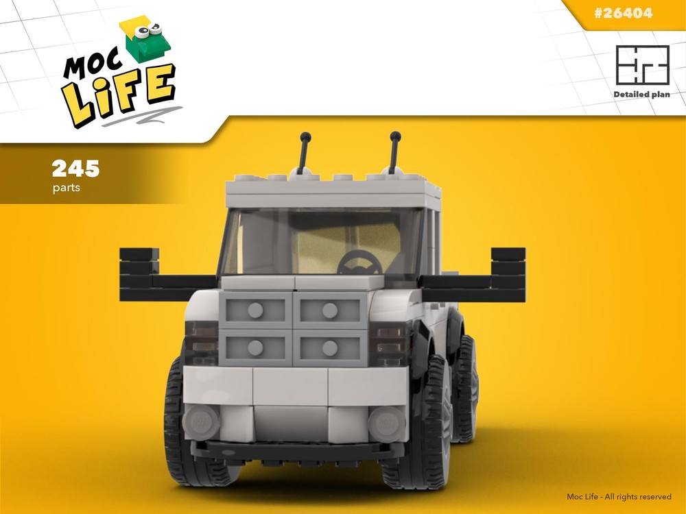 Lego Ram 1500 quad cab small bed