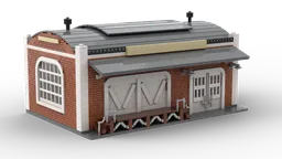 Curved Roof Warehouse